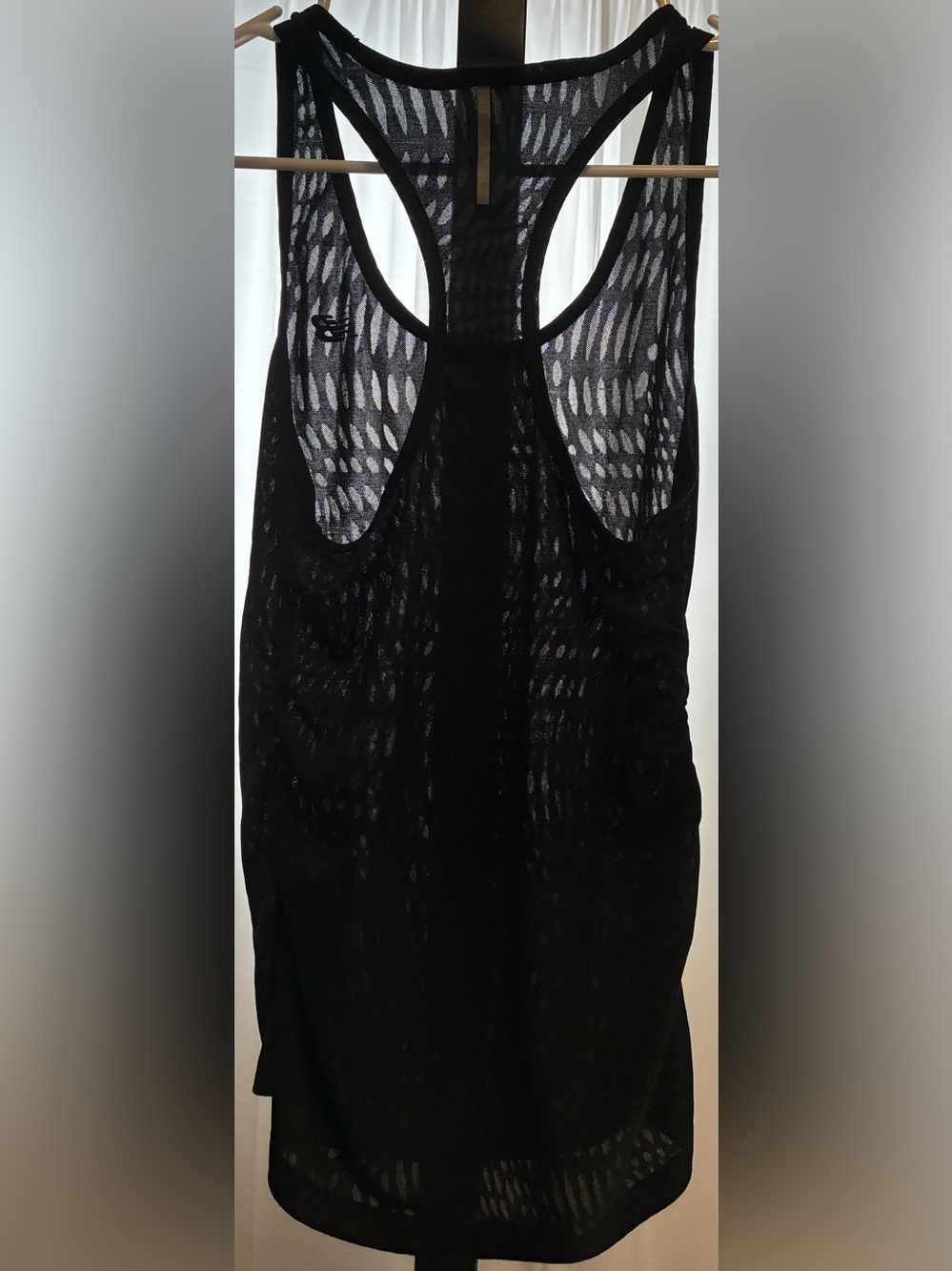New Balance Black Racerback Performance Tank - Picture 4 of 5